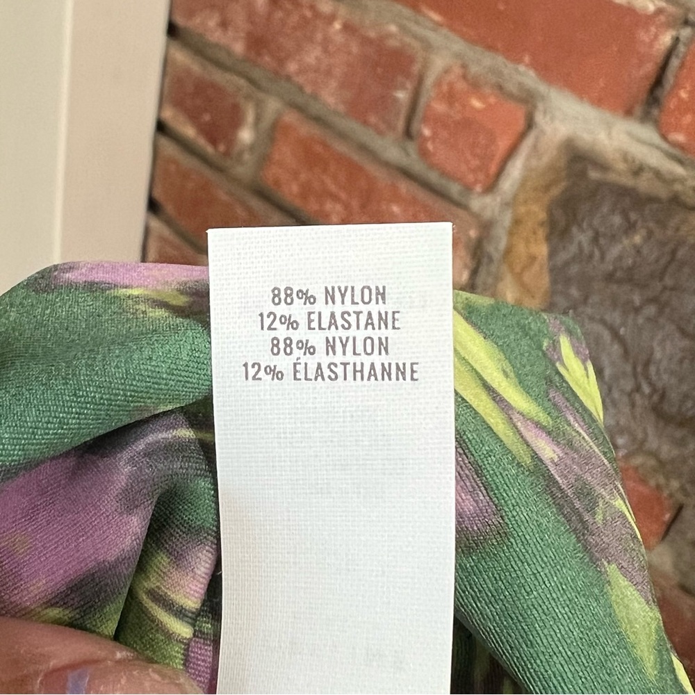 Aerie Women Offline Green Floral Print High Rise
Crossover 7/8 Tight Leggings S - Picture 8 of 15
